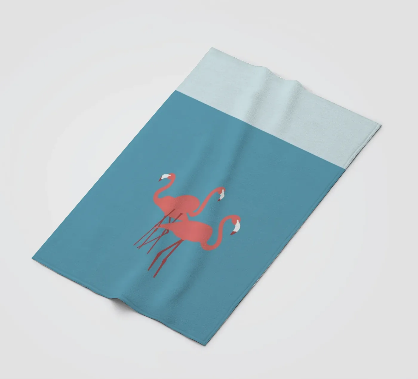 Flamingo Fleecedecke von Swen Swensøn