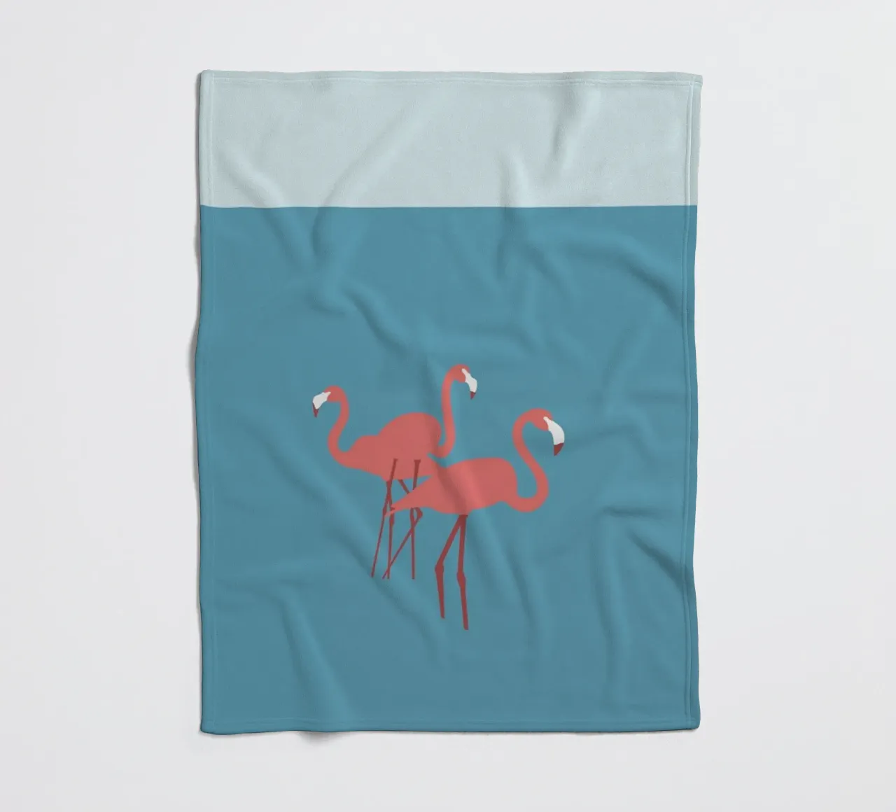 Flamingo Fleecedecke von Swen Swensøn