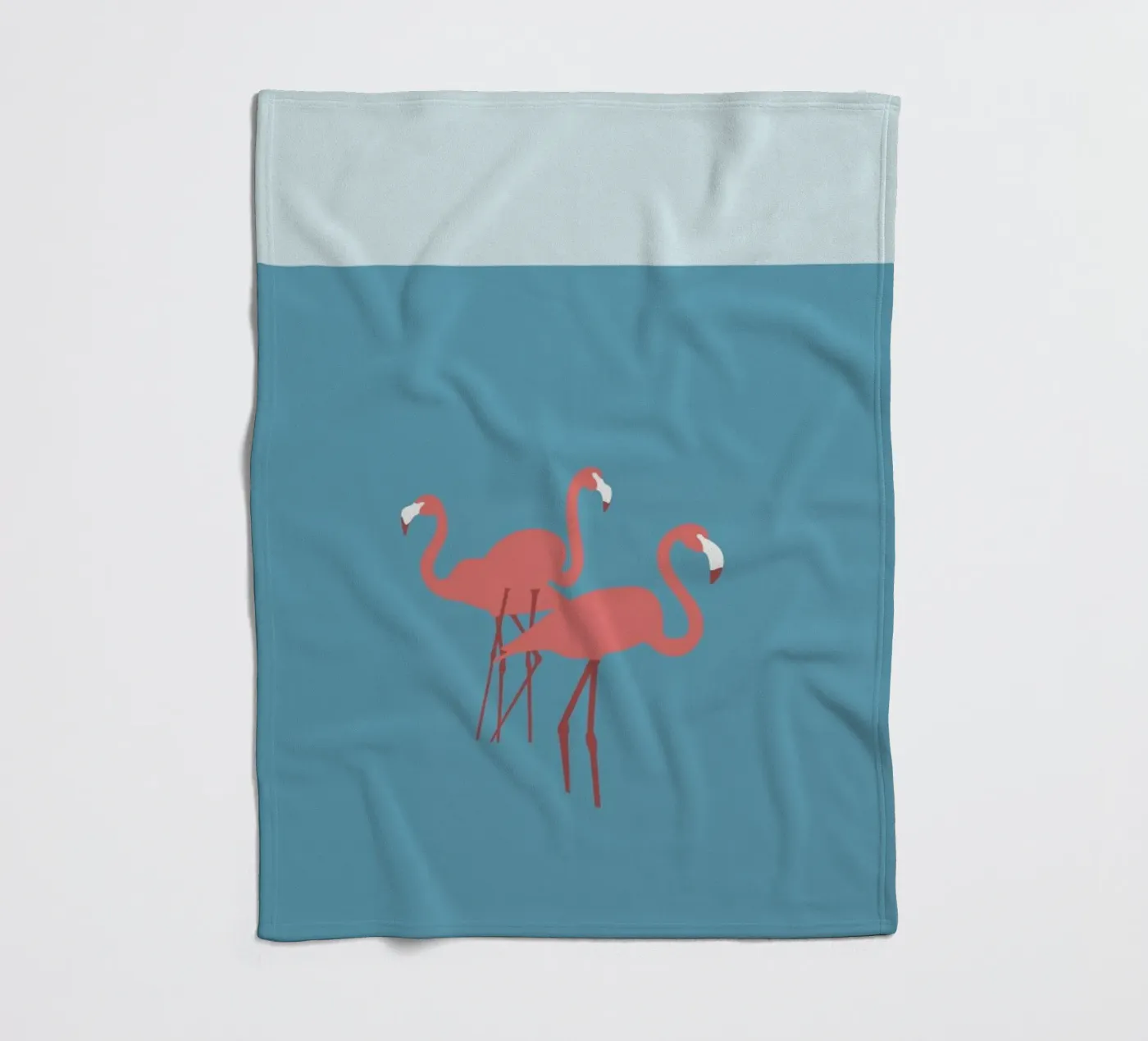 Flamingo Fleecedecke von Swen Swensøn
