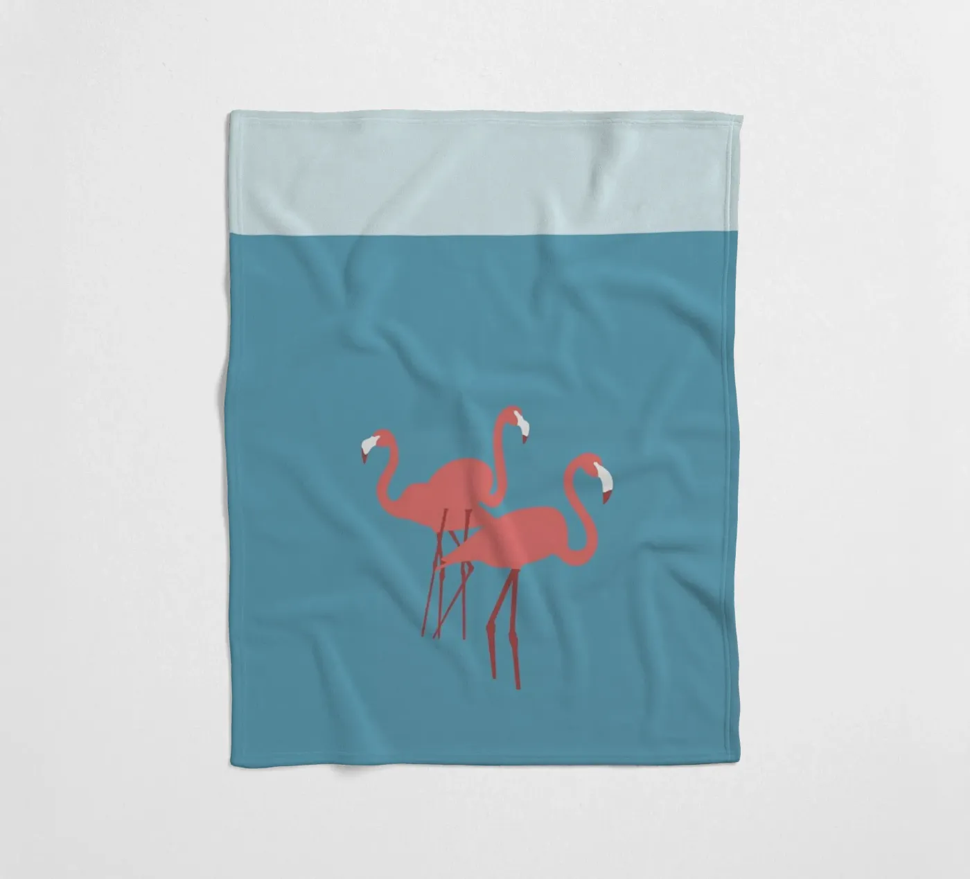 Flamingo Fleecedecke von Swen Swensøn