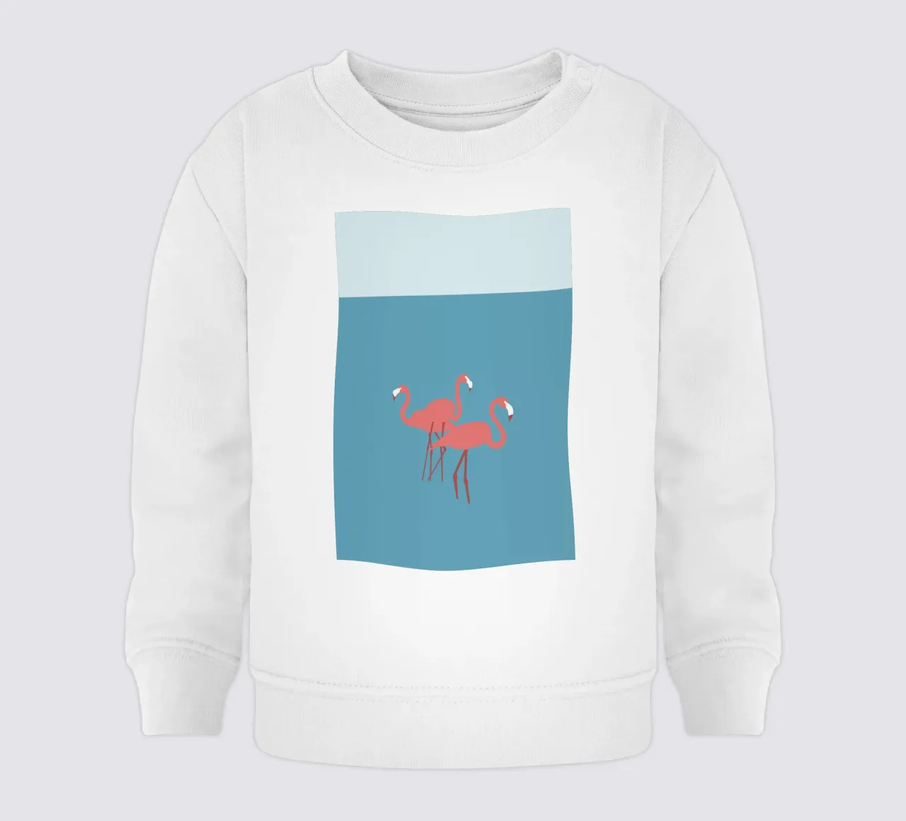 Flamingo felpa neonato da Swen Swensøn