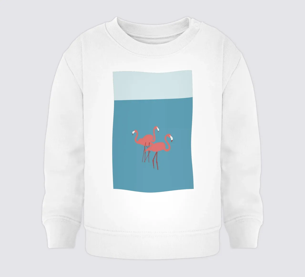 Flamingo felpa neonato da Swen Swensøn