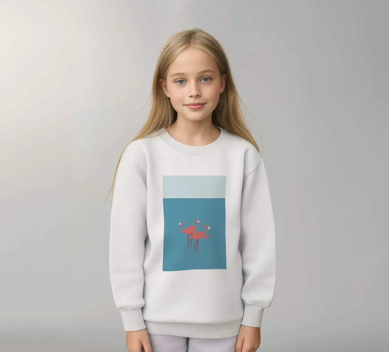 Flamingo felpa bambino da Swen Swensøn