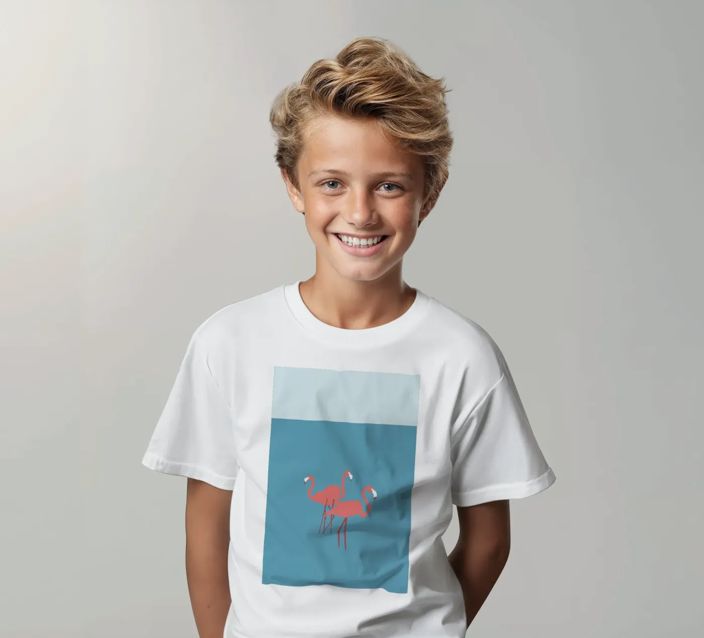 Flamingo kinder t-shirt van Swen Swensøn