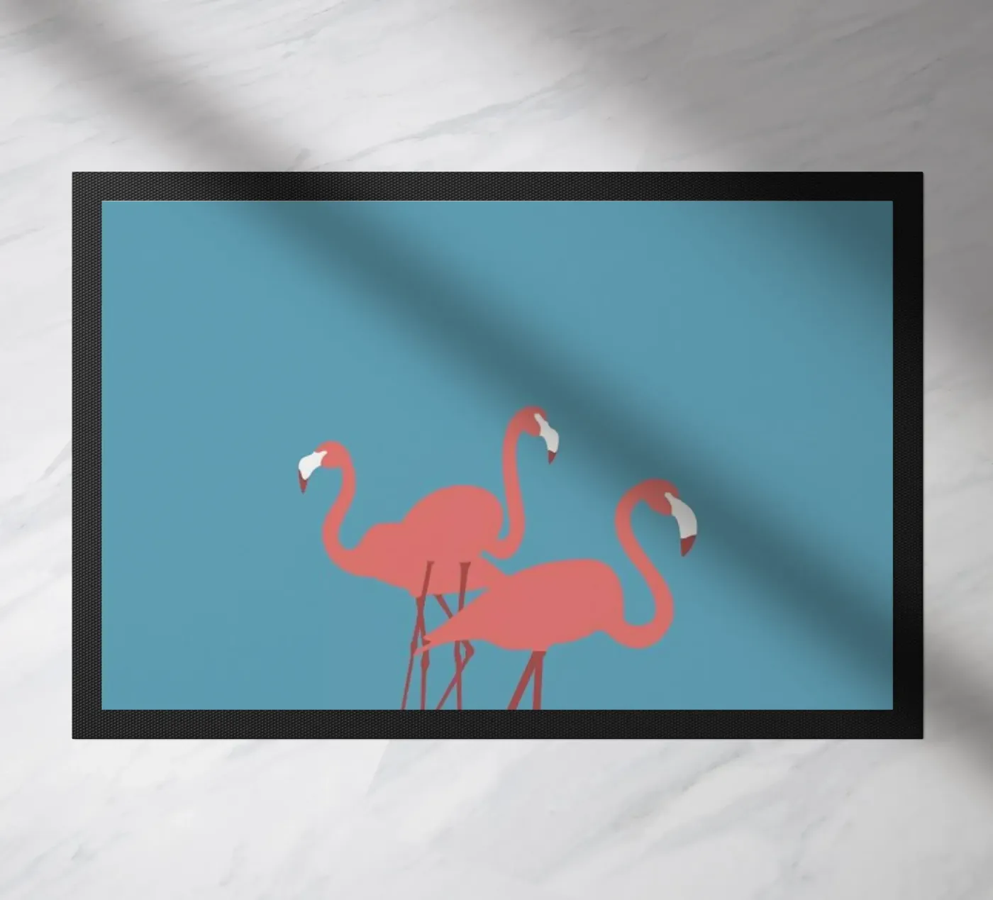Flamingo doormat by Swen Swensøn