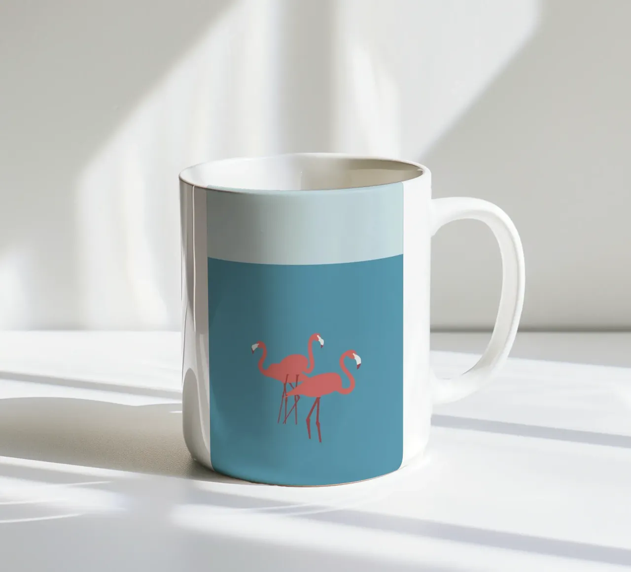 Flamingo tazza in ceramica da Swen Swensøn