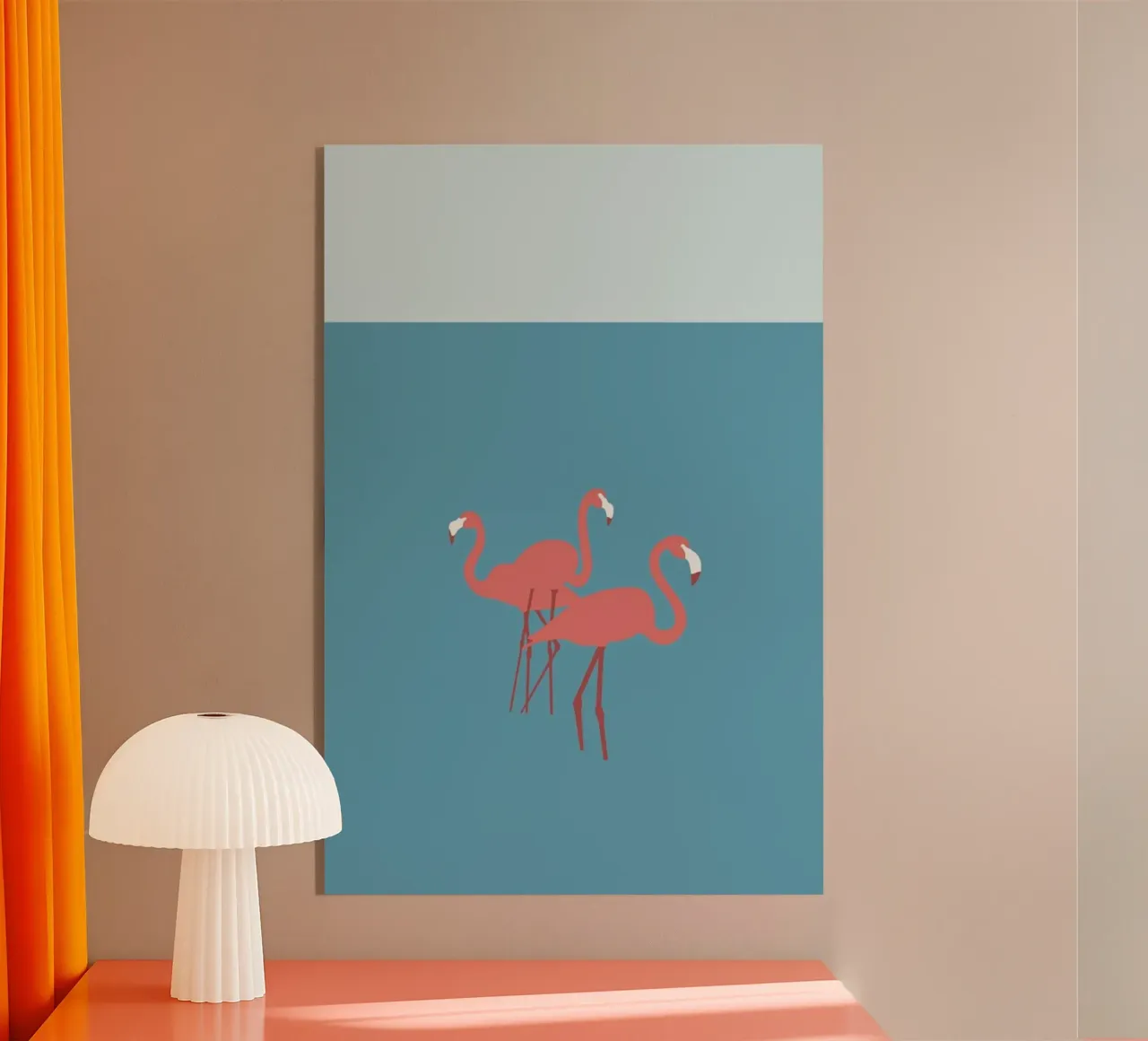 Flamingo plexiglass da Swen Swensøn