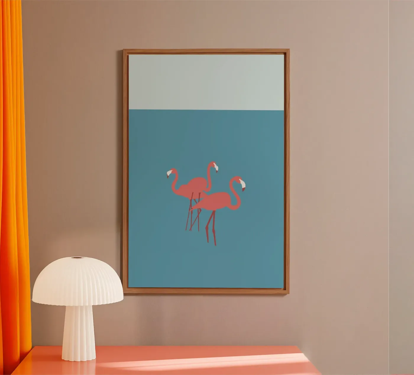 Flamingo pannello forex da Swen Swensøn