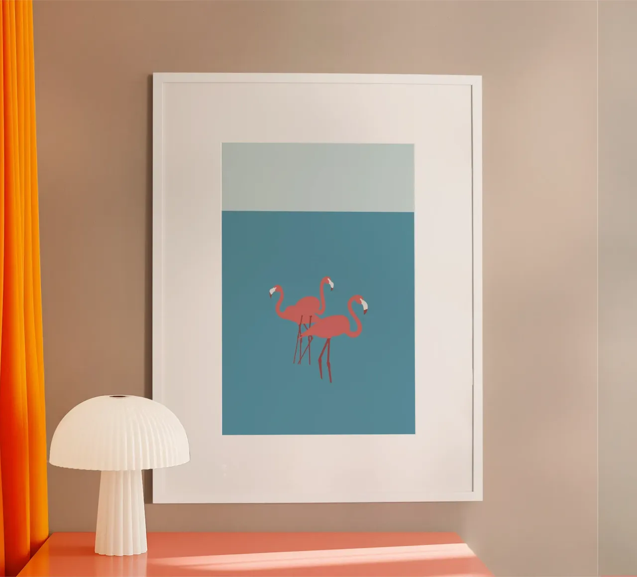 Flamingo poster da Swen Swensøn