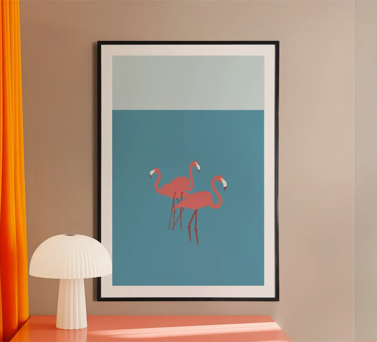 Flamingo poster da Swen Swensøn