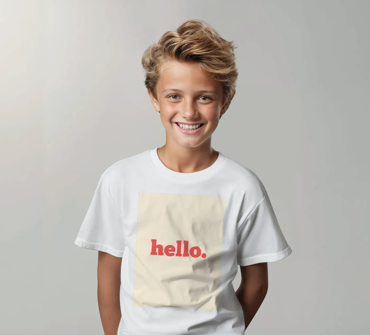 hello. kinder t-shirt van Pillips Studio