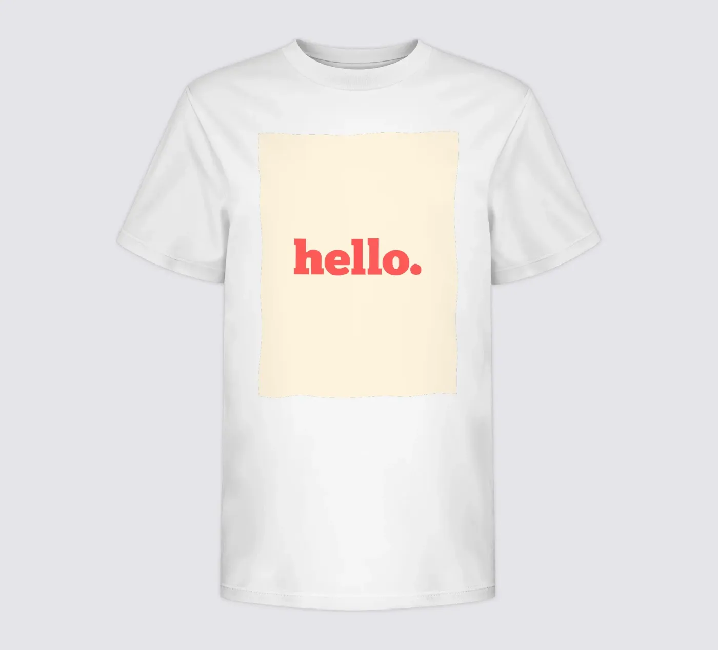 hello. kinder t-shirt van Pillips Studio