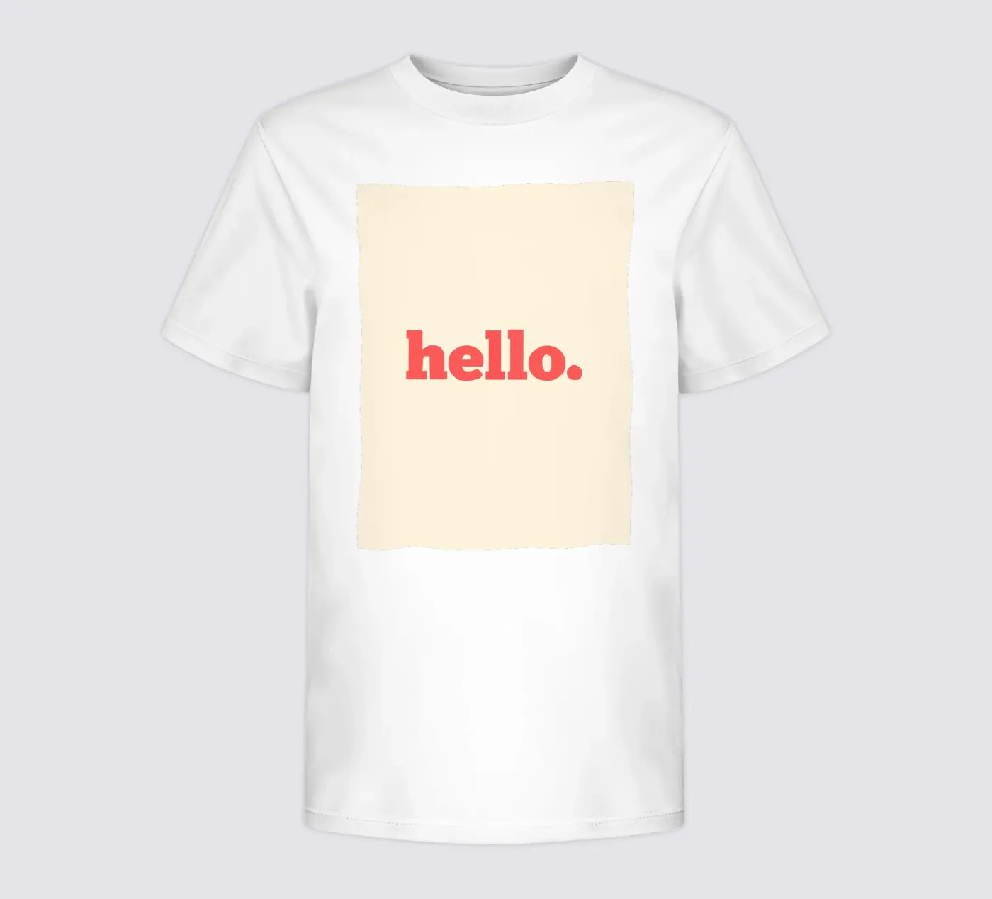 hello. kinder t-shirt van Pillips Studio