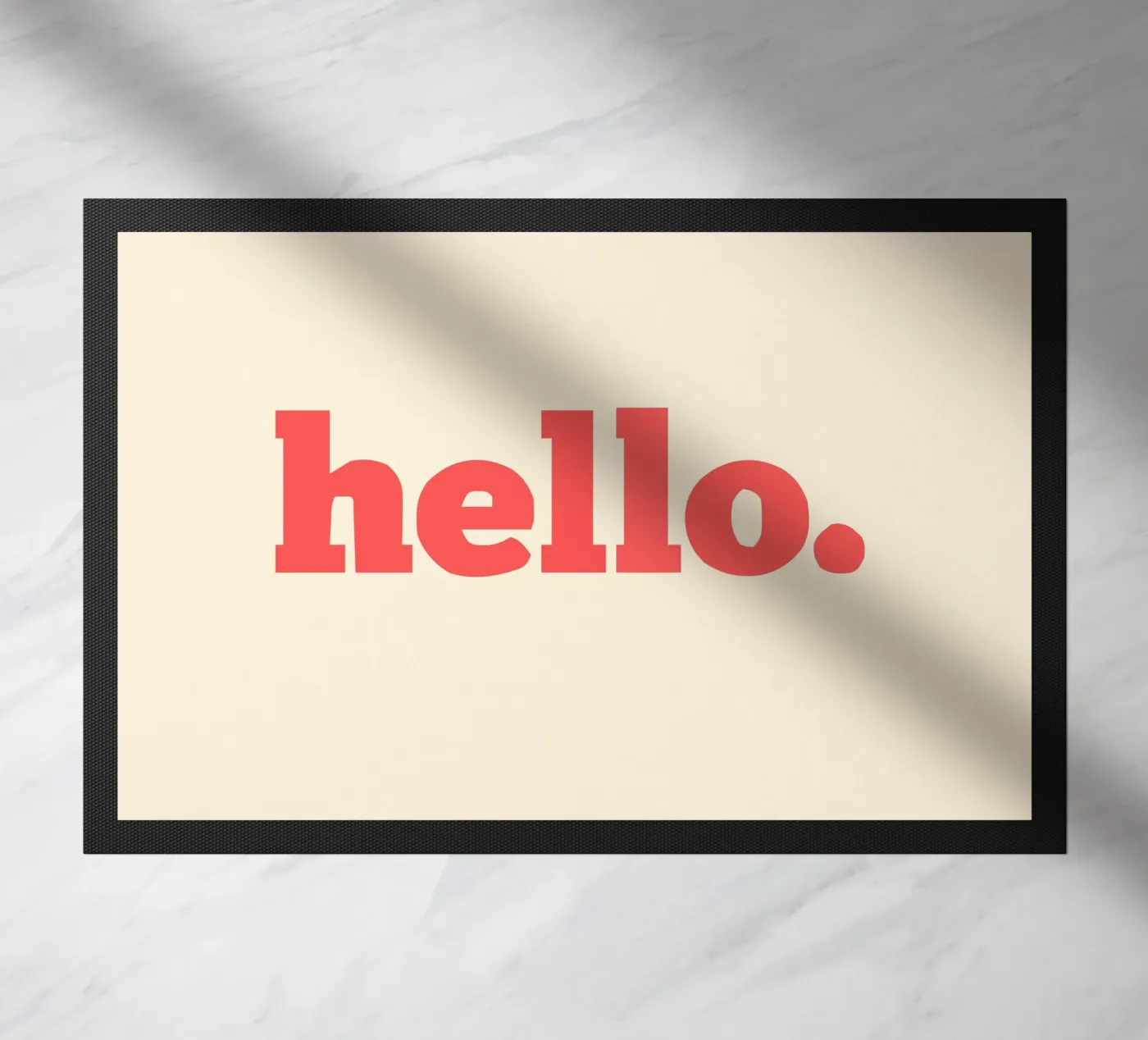 hello. Fußmatte von Pillips Studio
