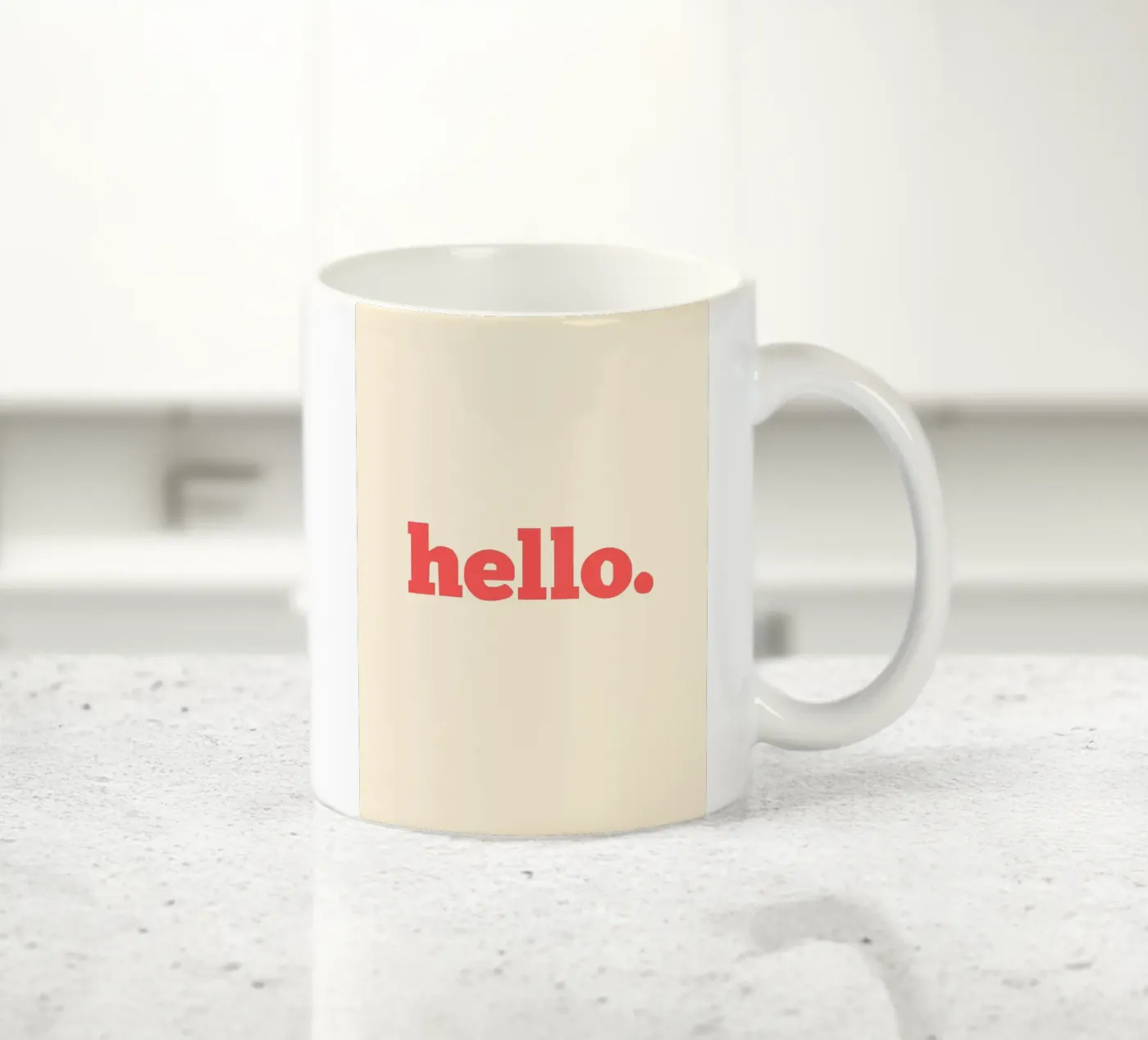 hello. ceramic mug by Pillips Studio