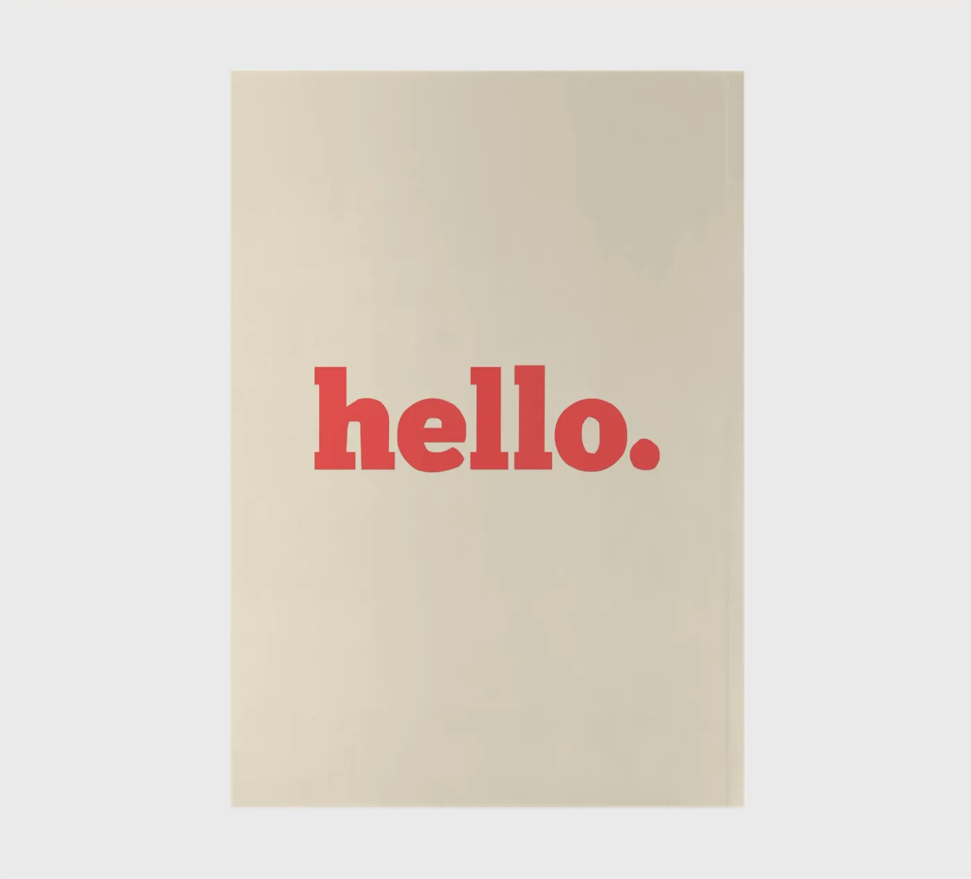 hello. notebook by Pillips Studio