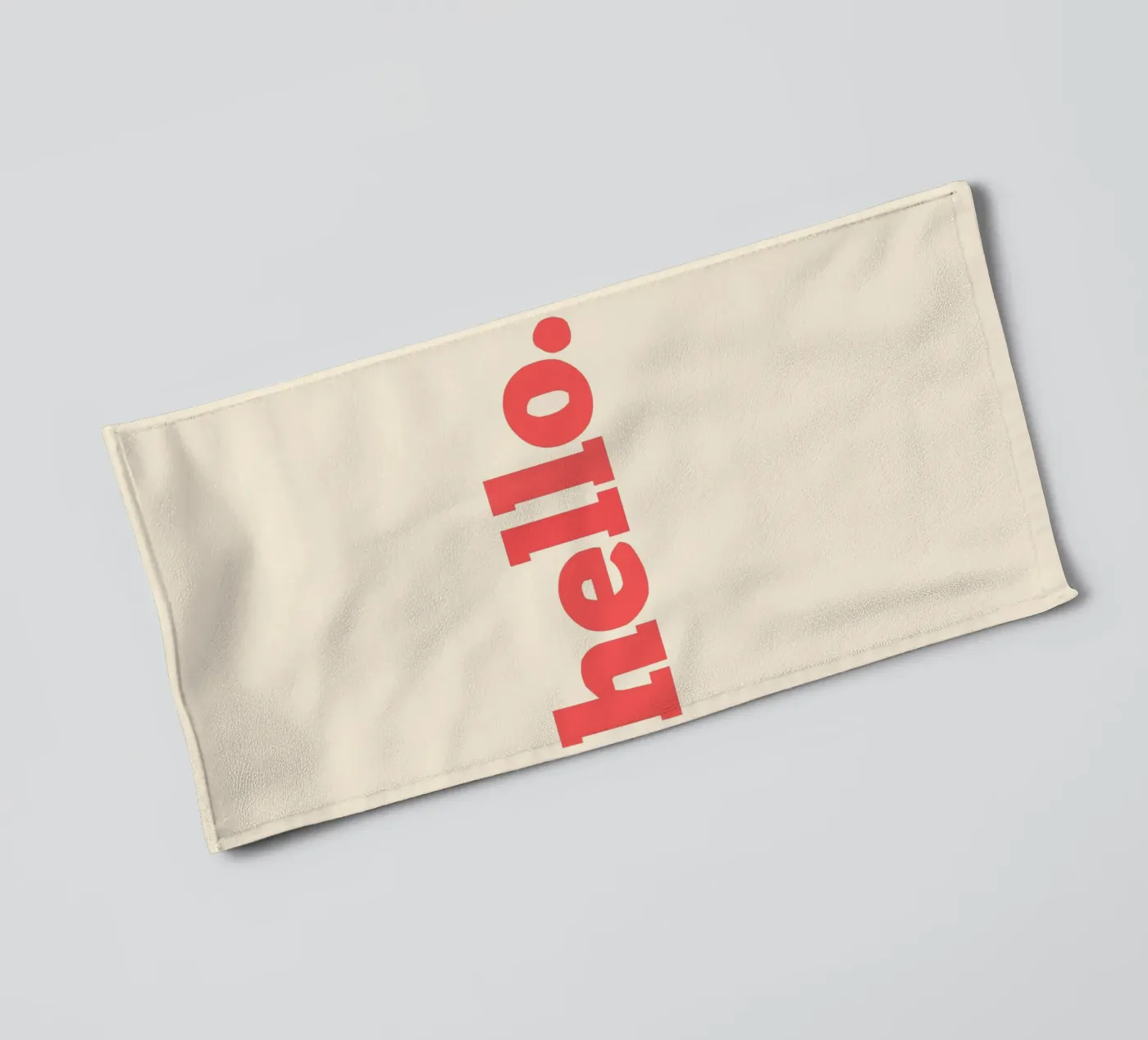hello. badhanddoek van Pillips Studio