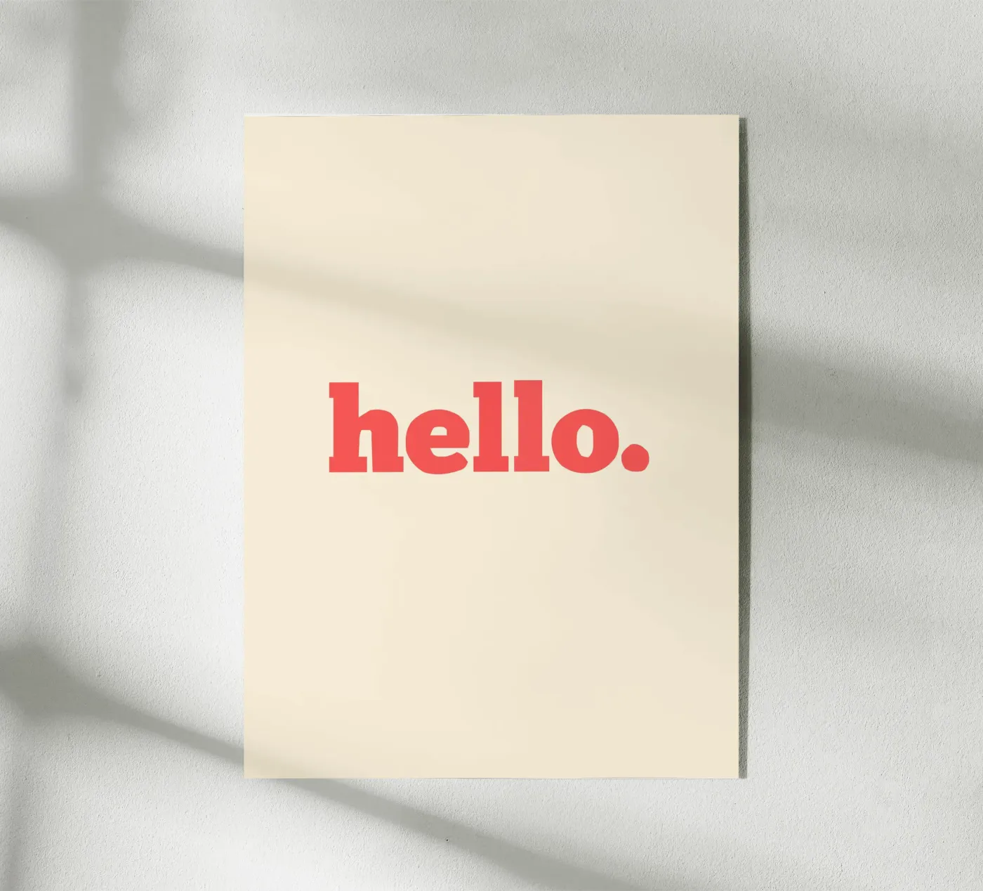 hello. plexiglas de Pillips Studio