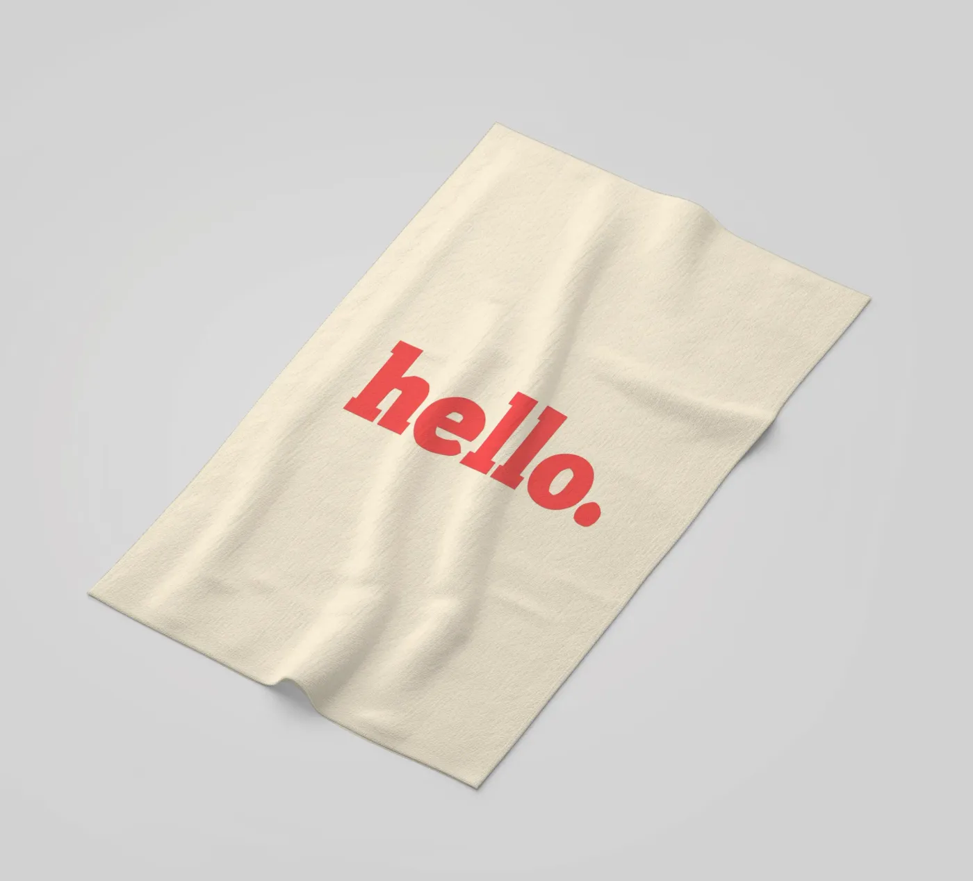 hello. Strandtuch von Pillips Studio