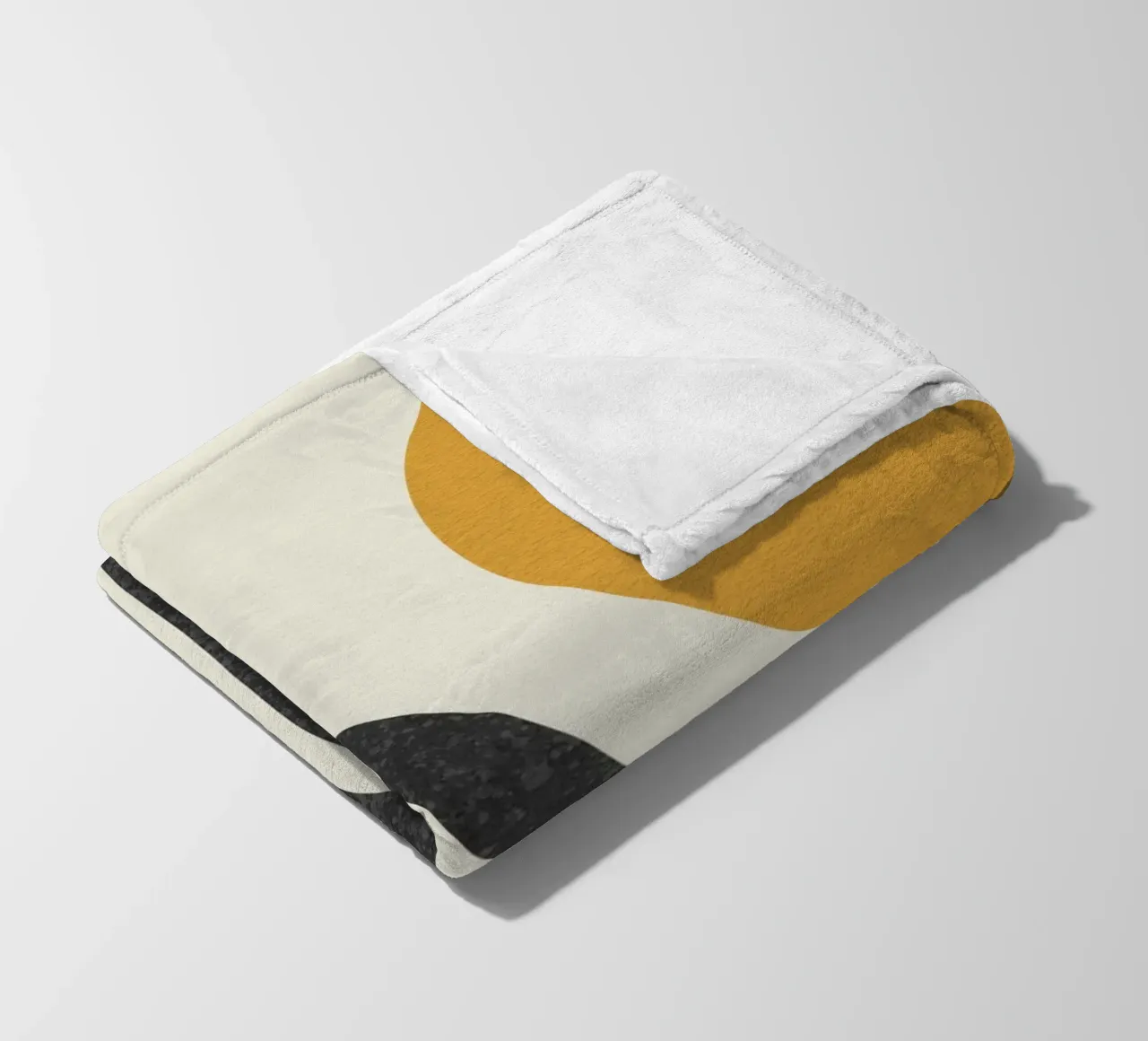 Sole e arcobaleno di metà secolo coperta in pile da MoonlightPrint
