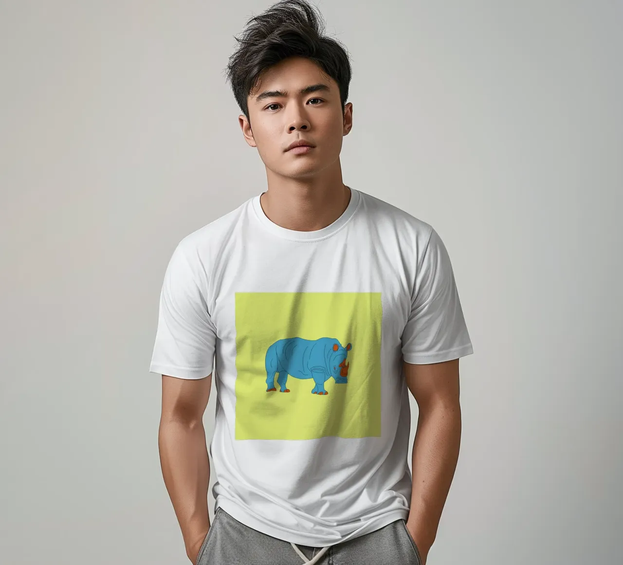 Nashorn t-shirt by Swen Swensøn