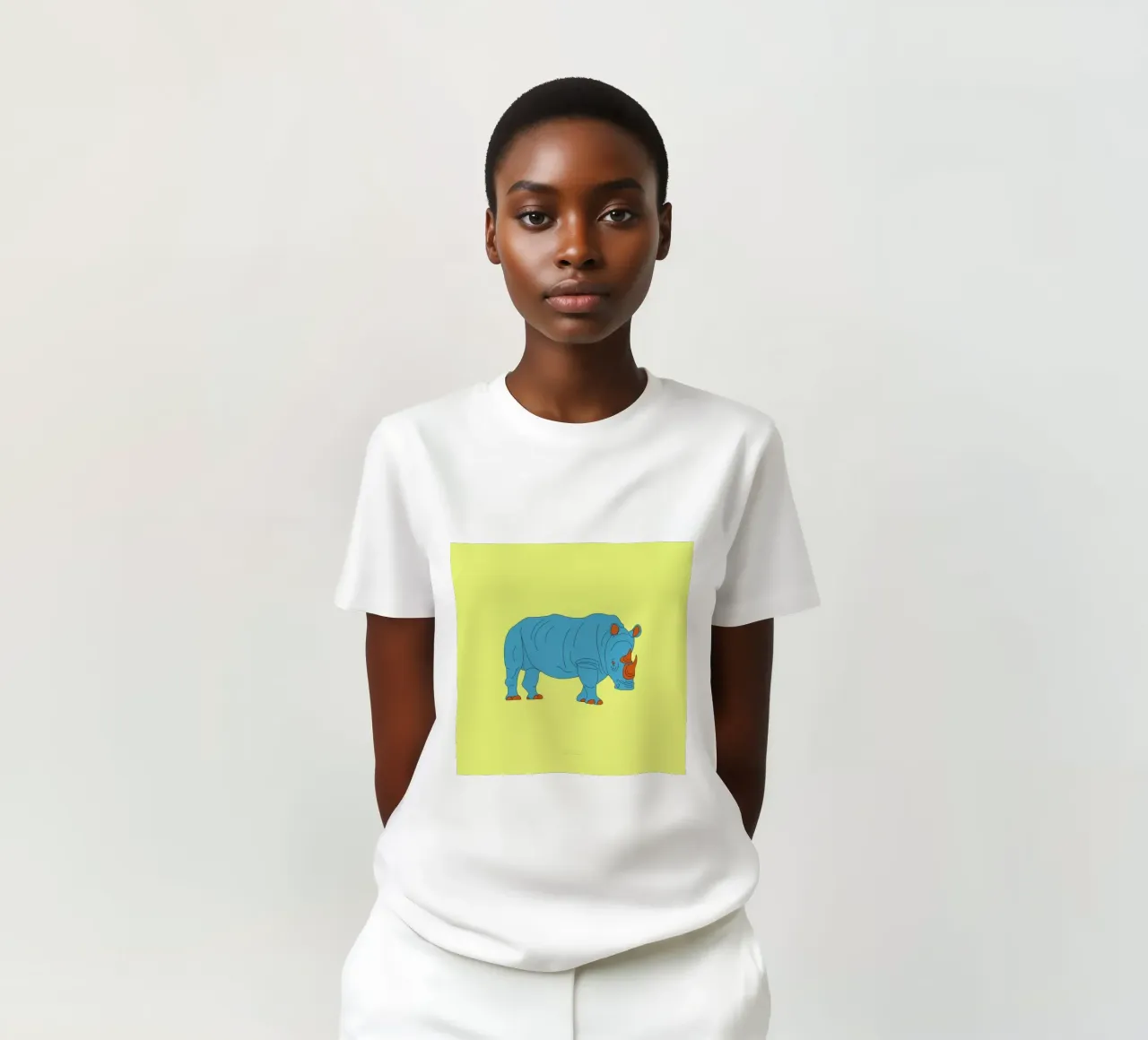 Nashorn t-shirt by Swen Swensøn