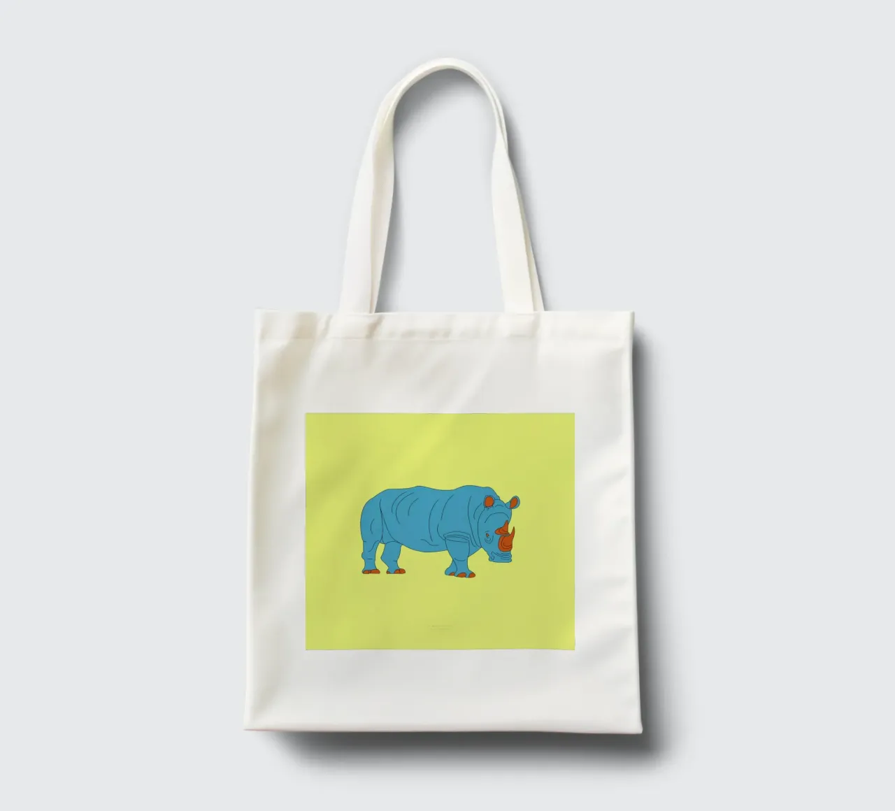 Nashorn tote bag by Swen Swensøn