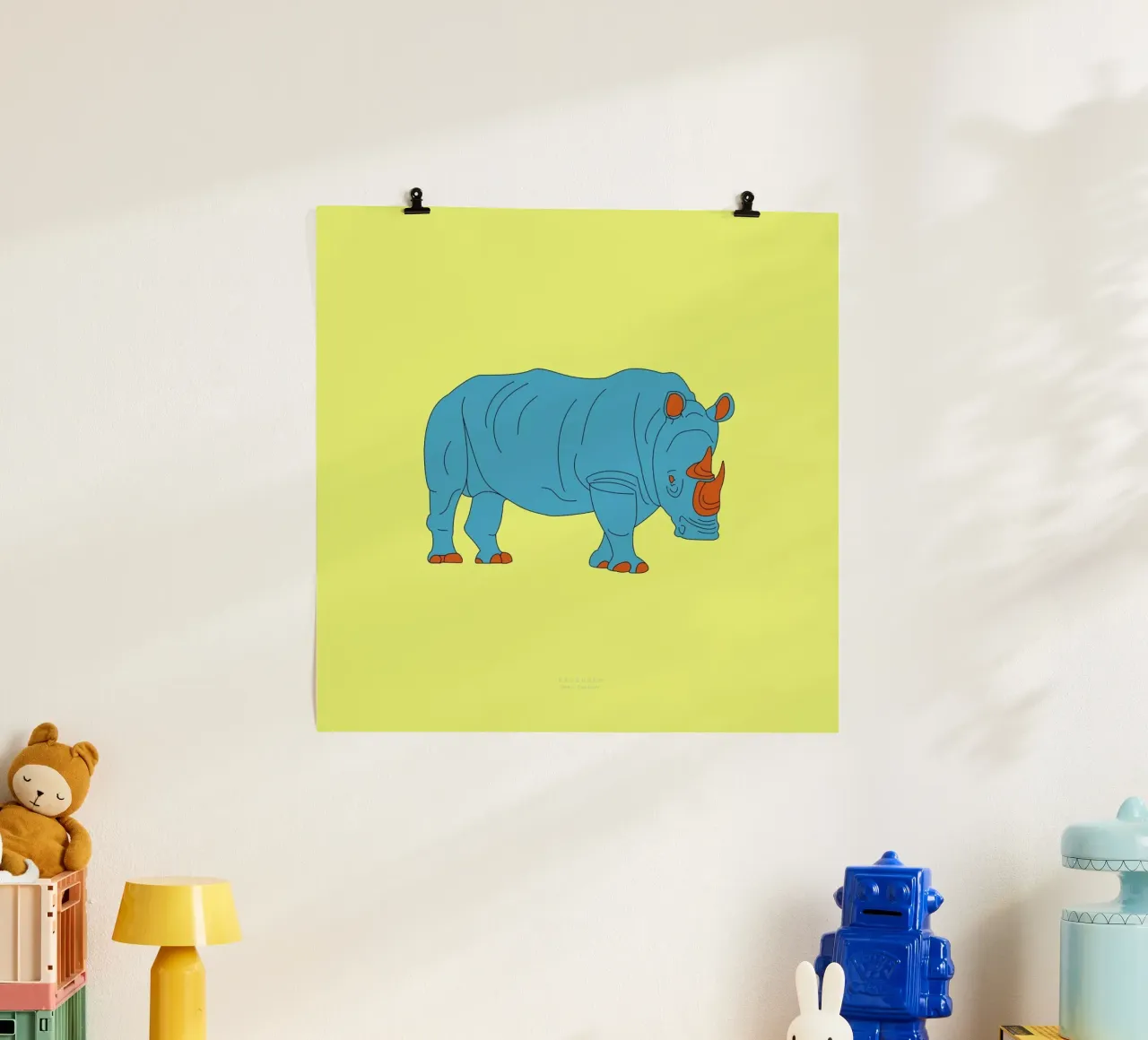Nashorn poster da Swen Swensøn