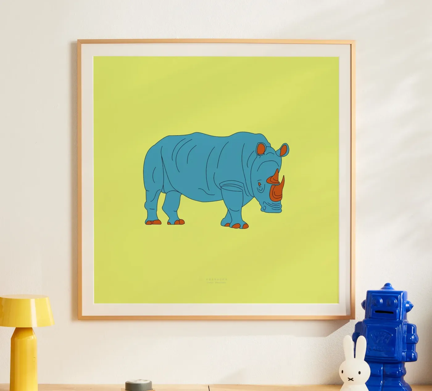 Nashorn poster da Swen Swensøn