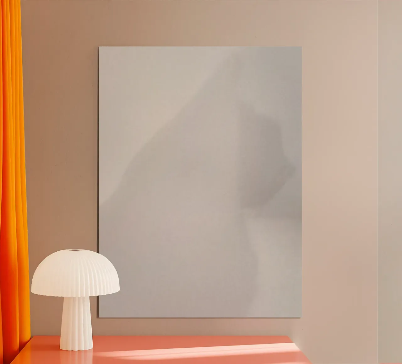 Shadow Cat poster con telaio in alluminio da menega sabidussi | moods