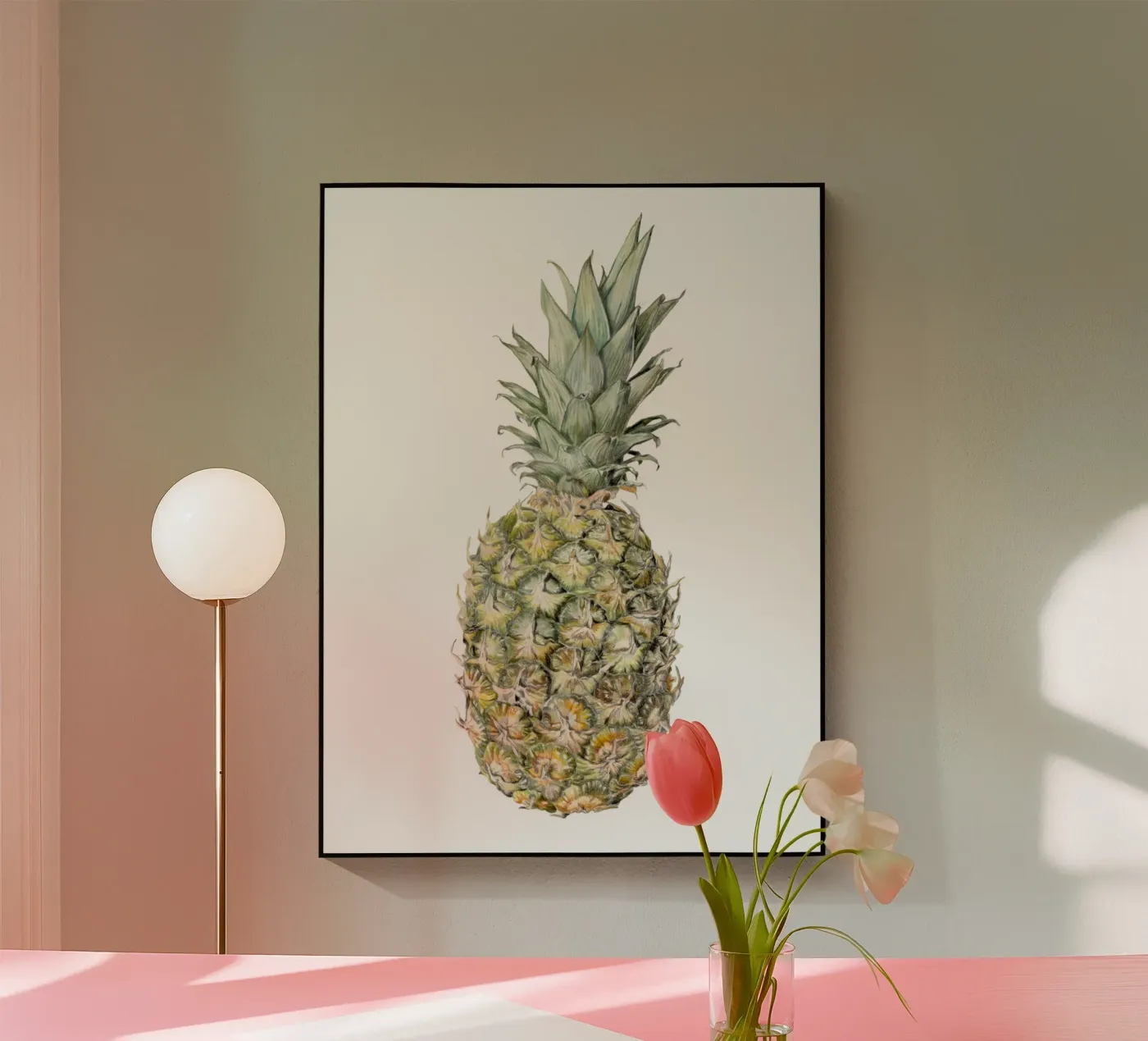Ananas plexiglass da Studio Fuchsia