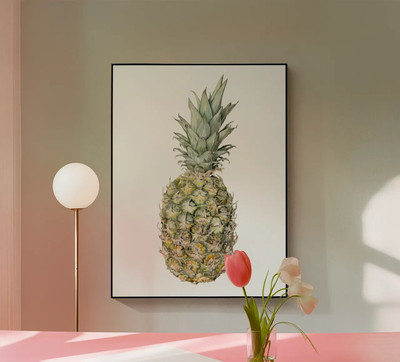 Ananas plexiglass da Studio Fuchsia