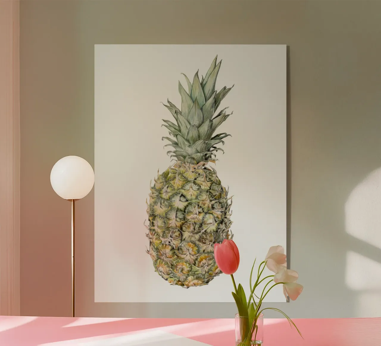 Ananas plexiglass da Studio Fuchsia