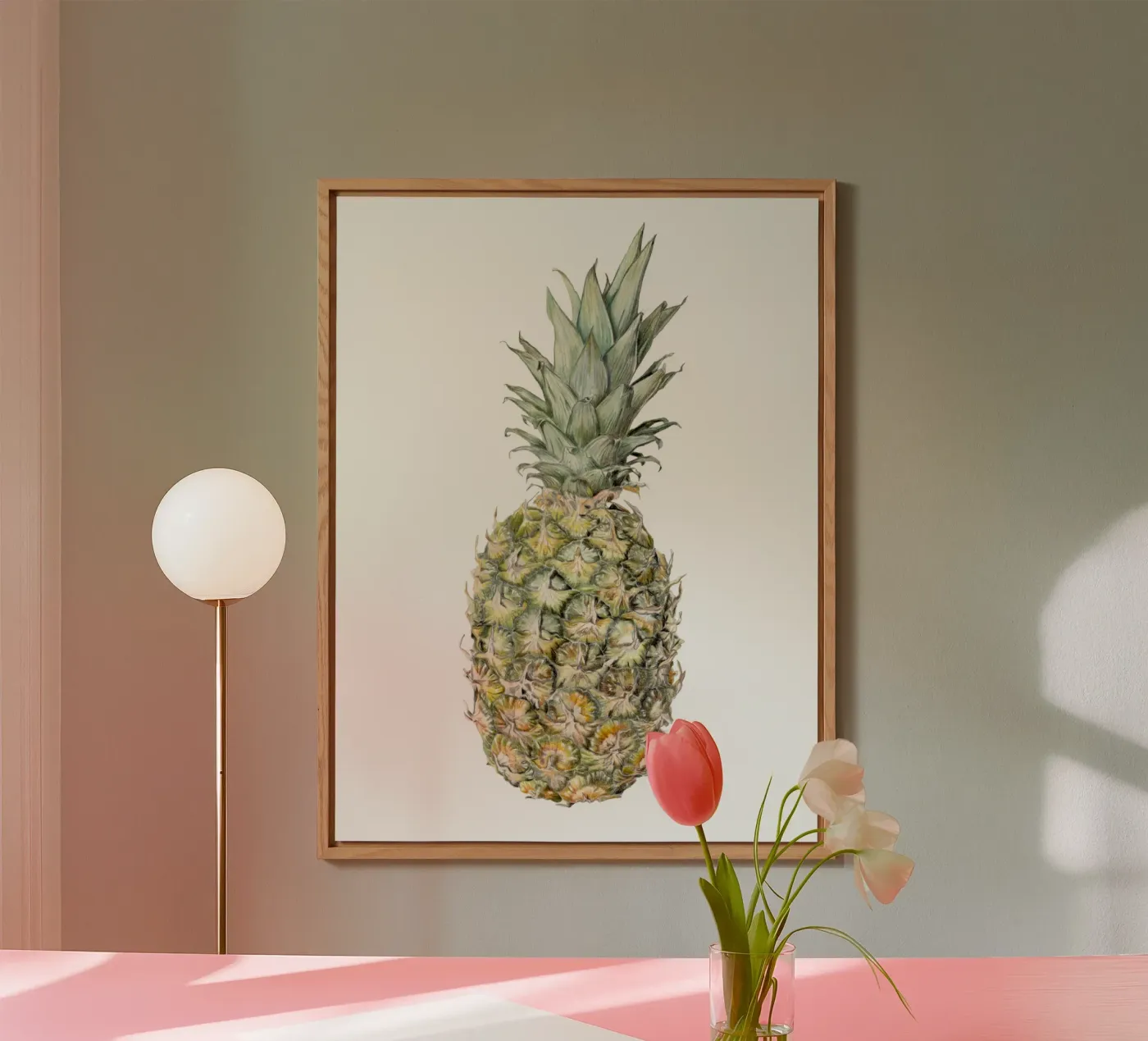 Pineapple forex plate by Studio Fuchsia