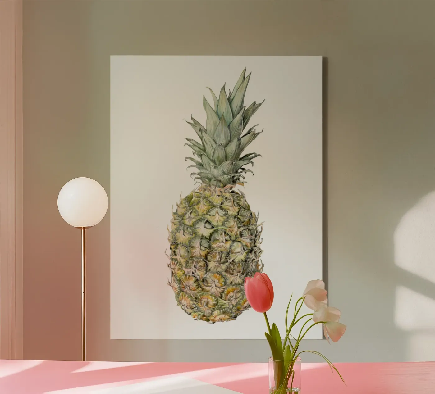 Pineapple canvas by Studio Fuchsia