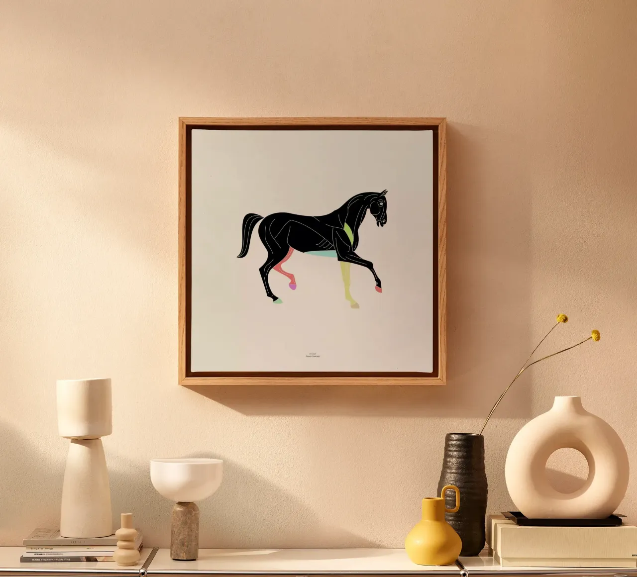 Prn 01 canvas met Baklijst van Swen Swensøn