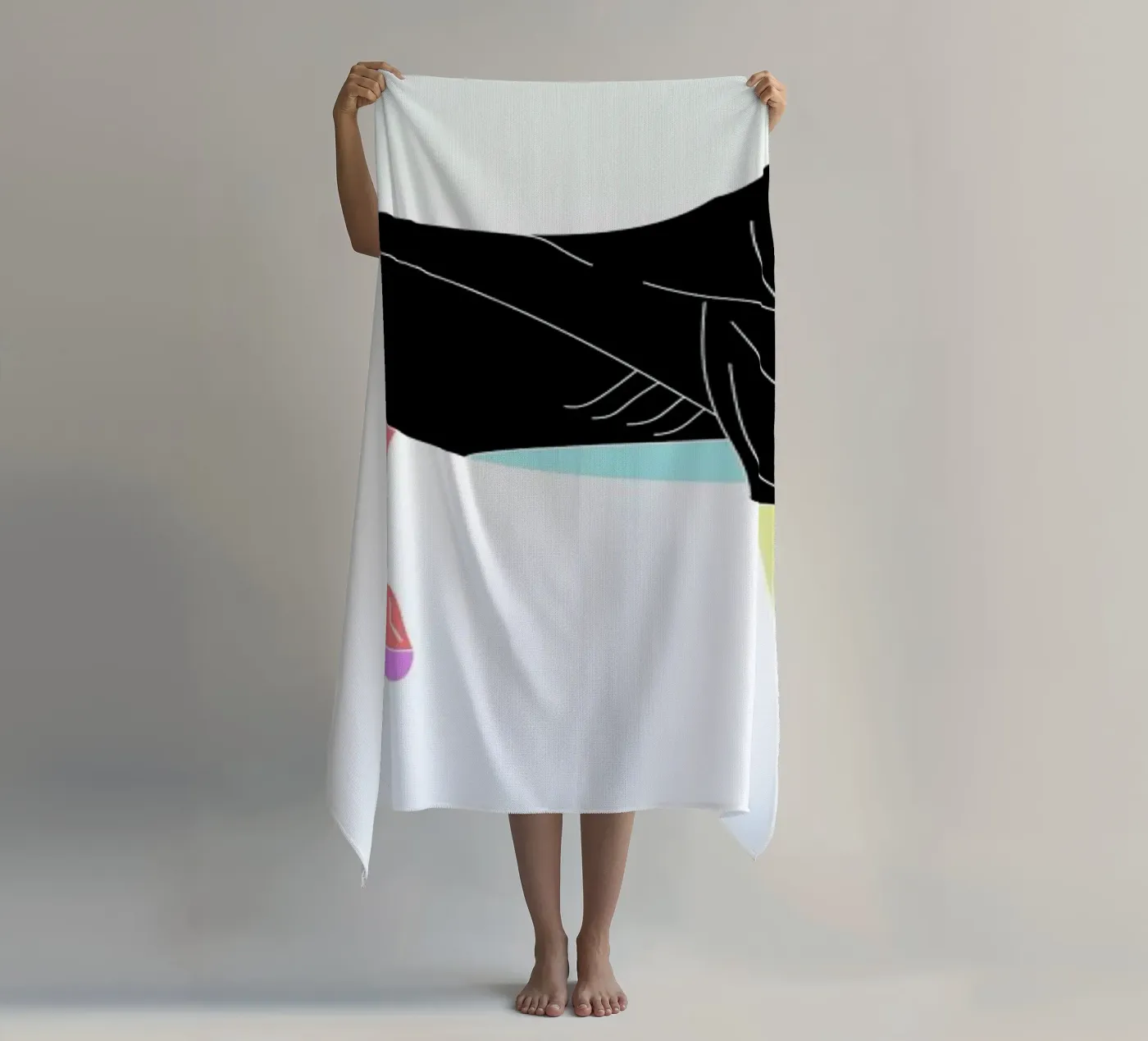 Prn 01 beach towel by Swen Swensøn