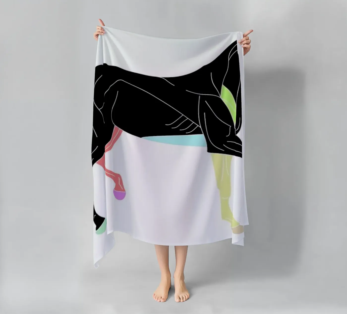 Prn 01 beach towel by Swen Swensøn