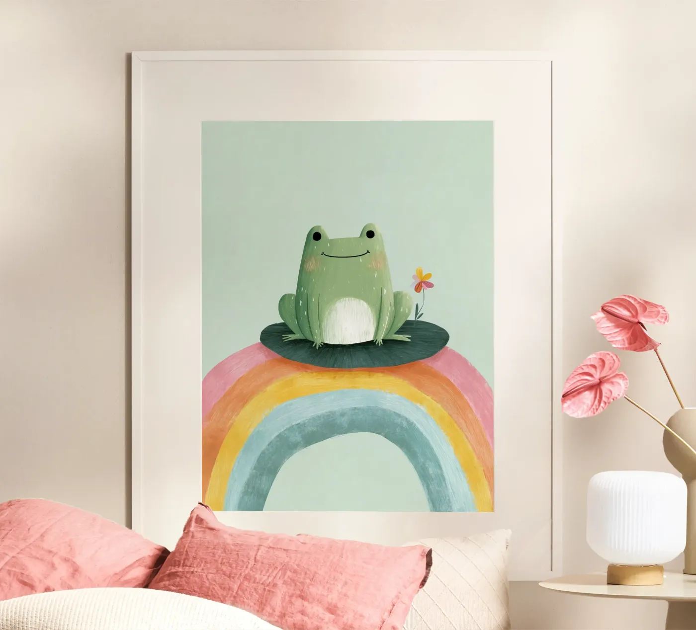 Rainbow Frog poster da Solenne