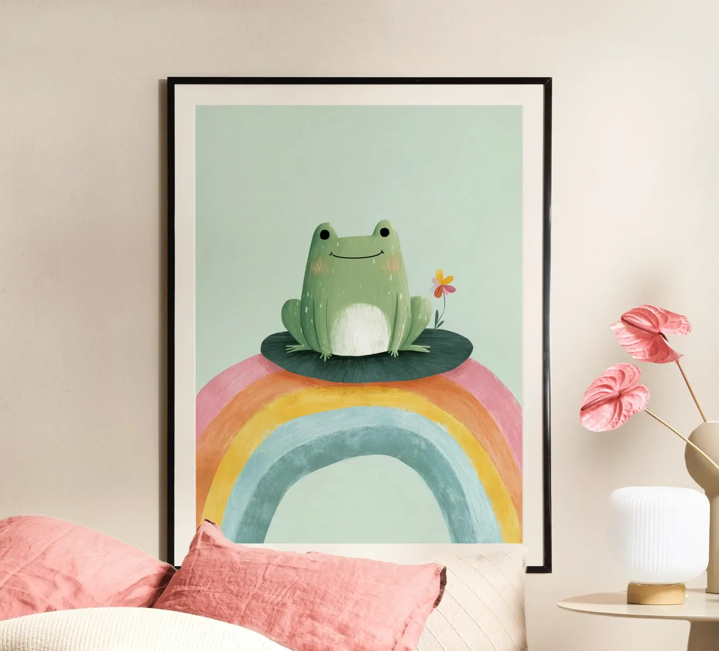 Rainbow Frog poster da Solenne