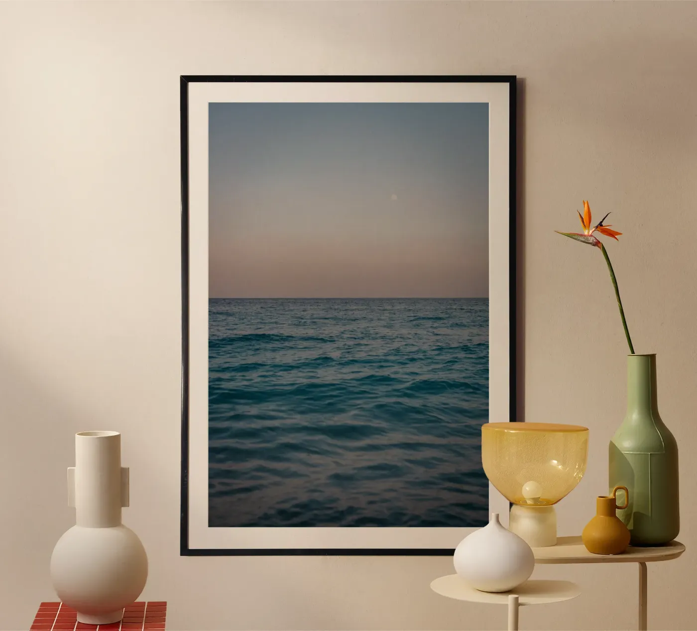 Ocean Moon poster van bright walls photo