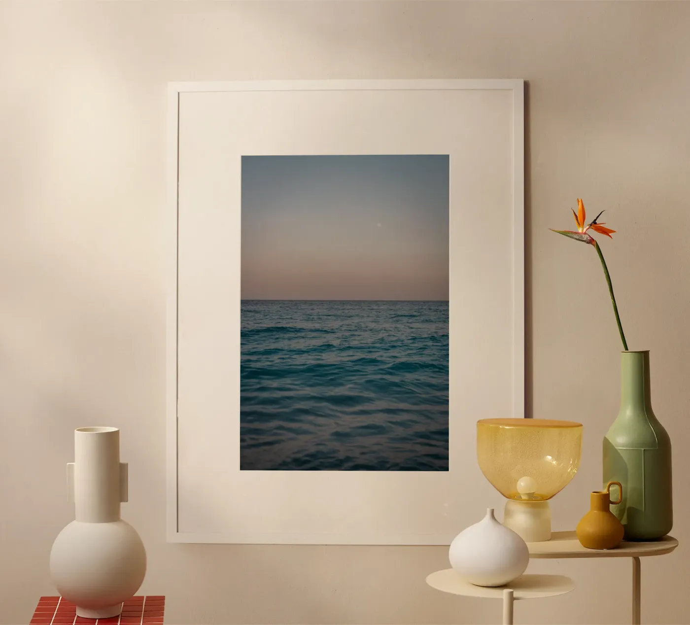 Ocean Moon poster van bright walls photo