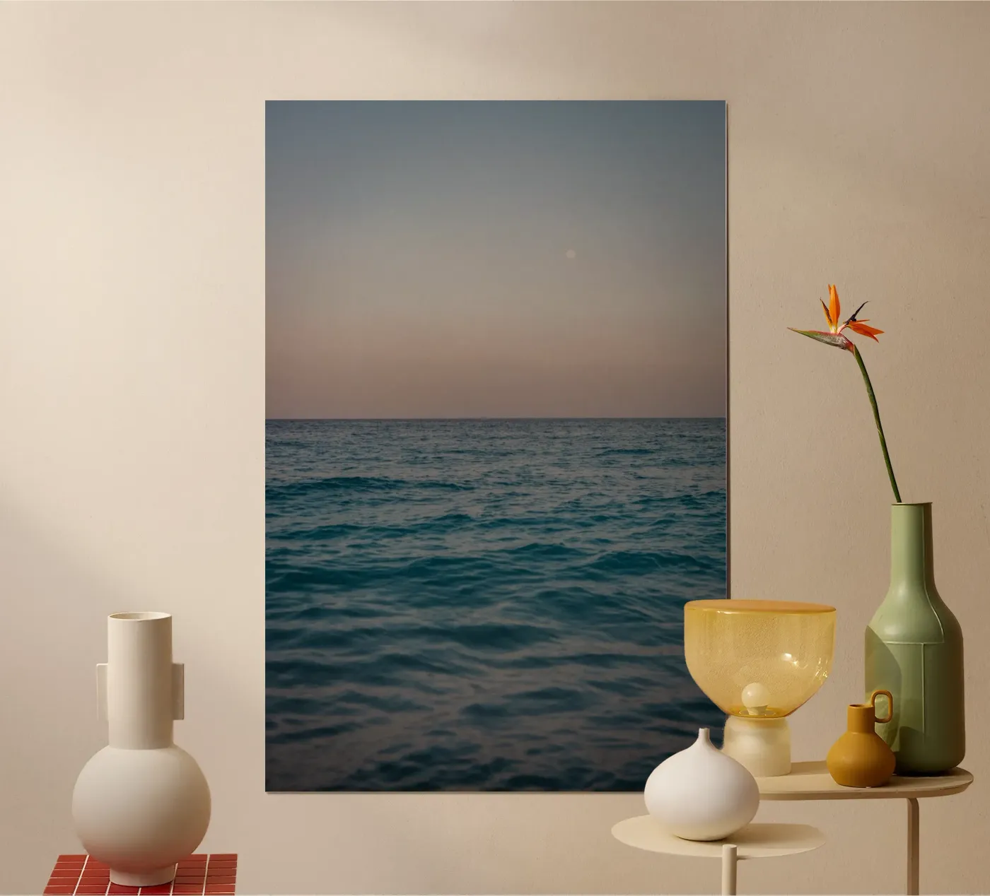Ocean Moon poster van bright walls photo