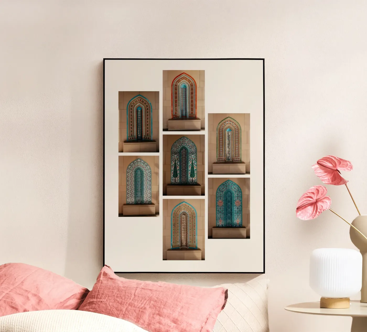 Arabic Mosaic plexiglass da bright walls photo