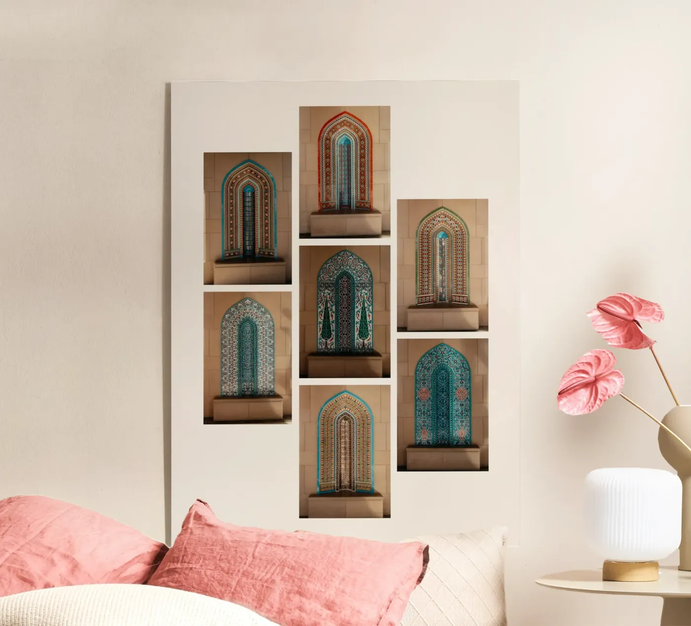 Arabic Mosaic plexiglass da bright walls photo