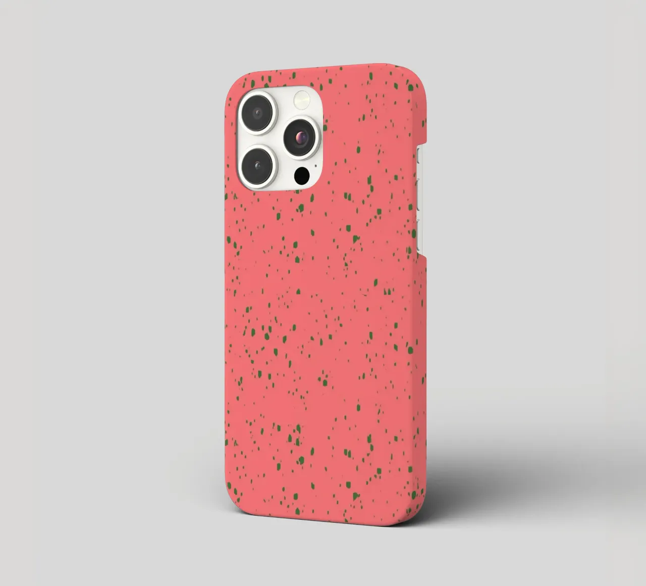 Taccuino colorato e divertente Rosa Verde Spatter cover iphone da Studio Fuchsia