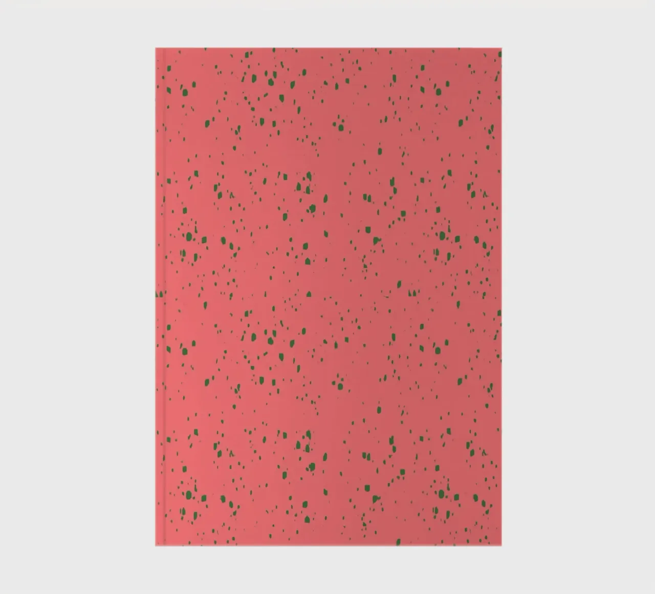 Taccuino colorato e divertente Rosa Verde Spatter diario da Studio Fuchsia