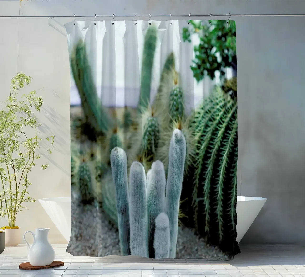 Marrakesh Paradise 7 shower curtain by Paul Aidan Perry