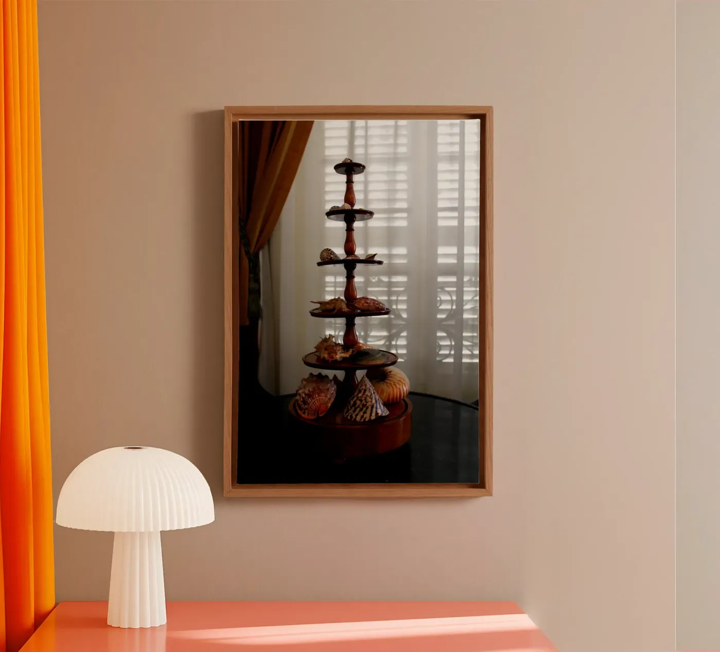 Shellfish canvas by Lise Ruault