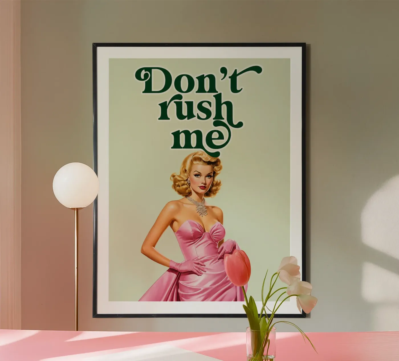 und mich Poster von toegoe